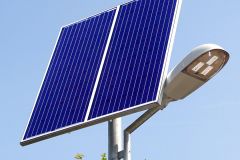 Solar Street Lamps Installation