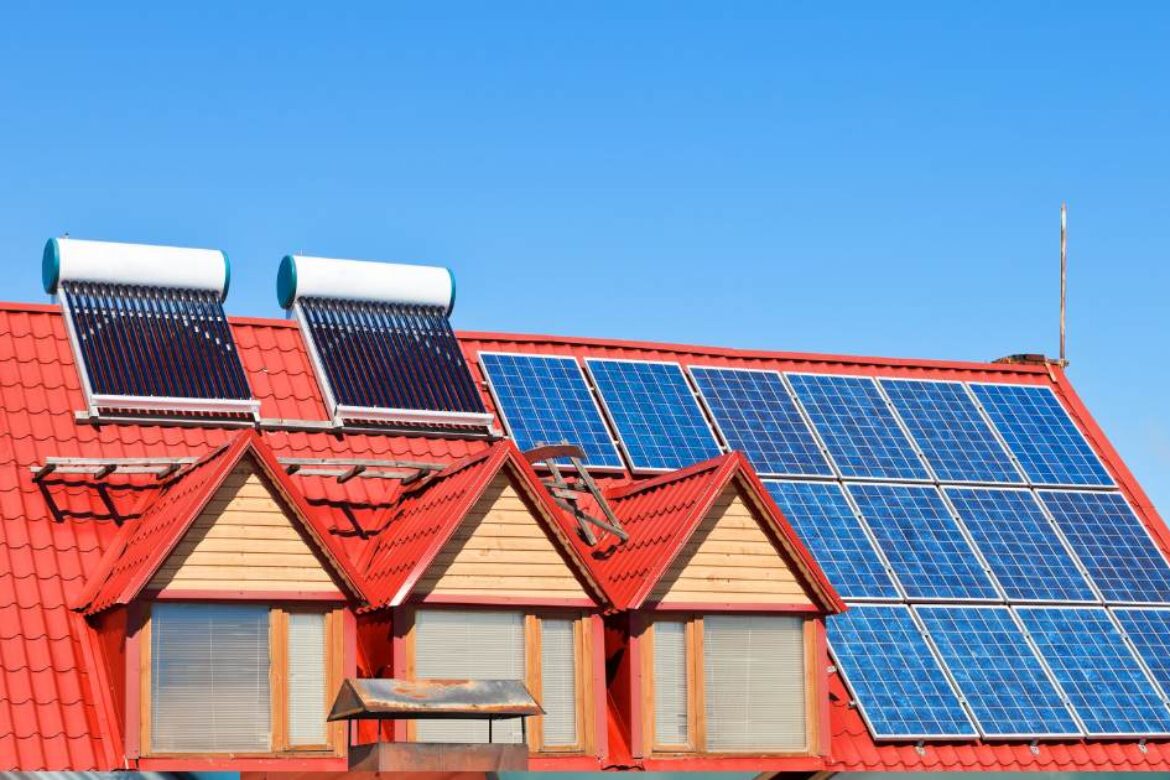 solar water heating system installation (4)